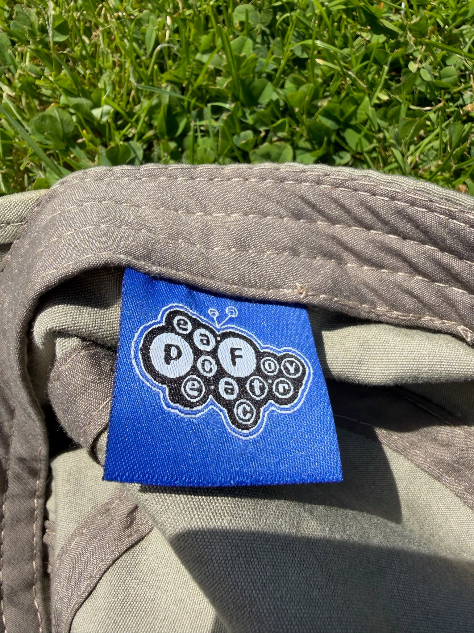 New Age Hat - Khaki + Blue