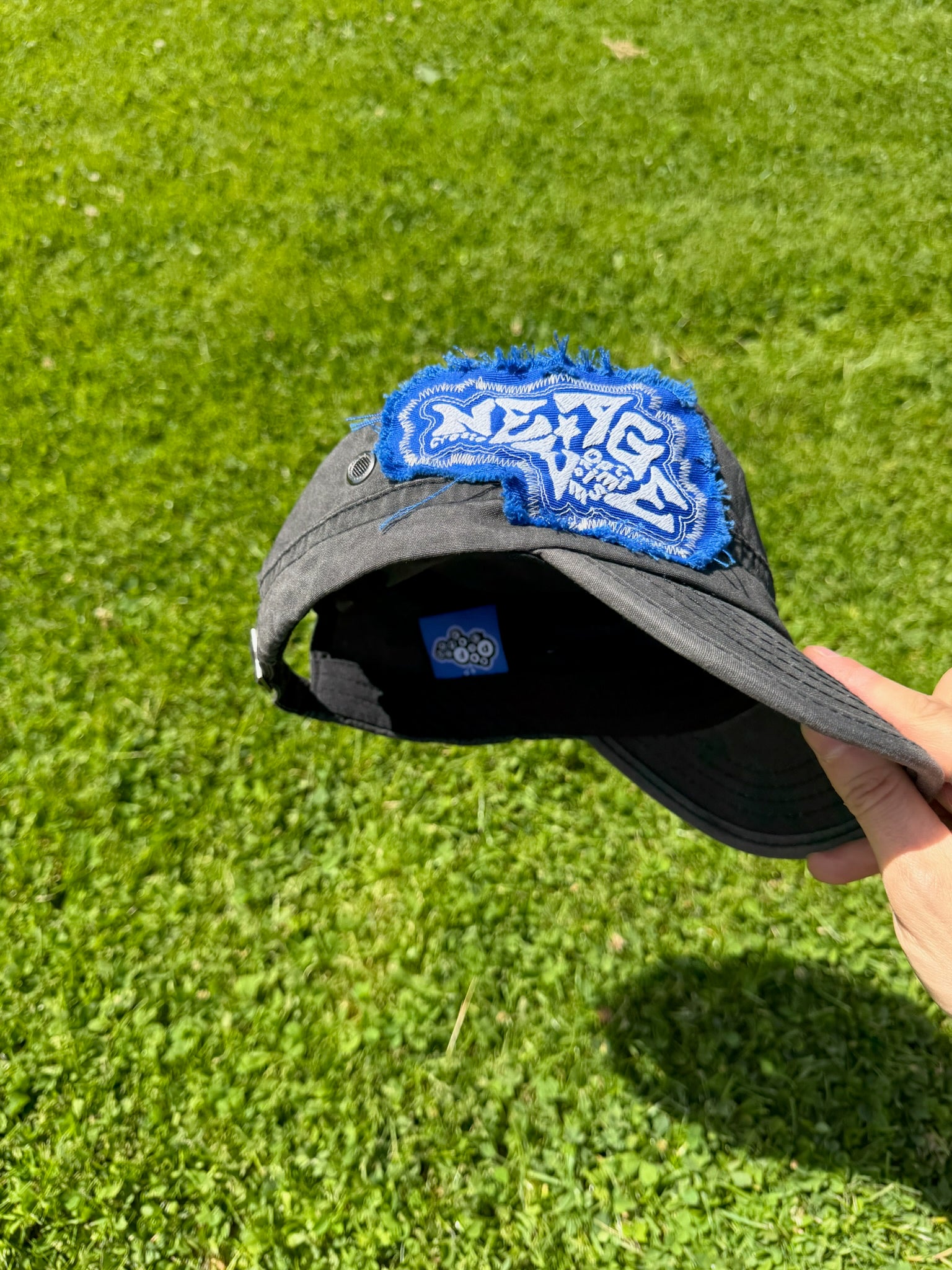 New Age Hat - Black + Blue