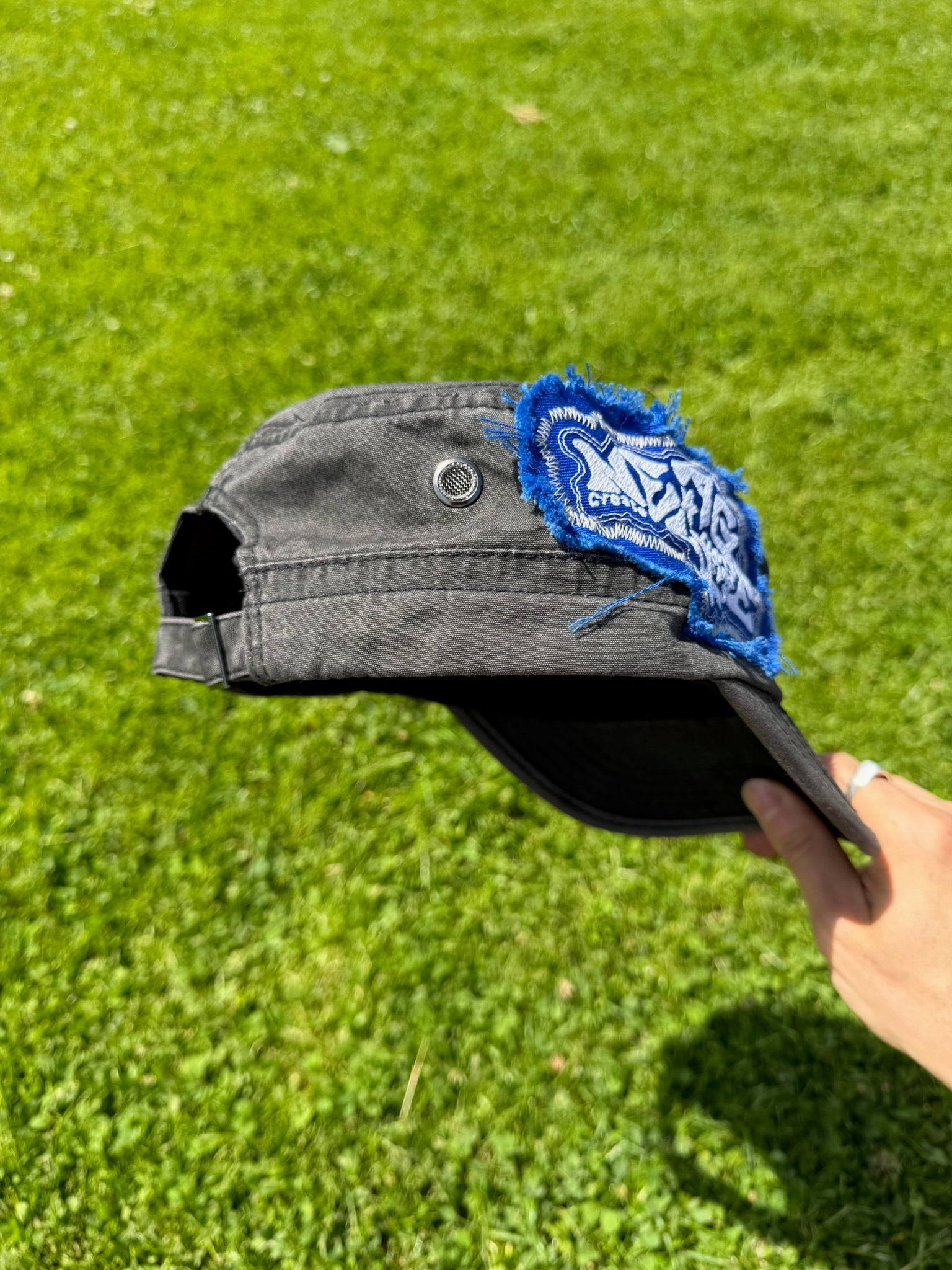 New Age Hat - Black + Blue
