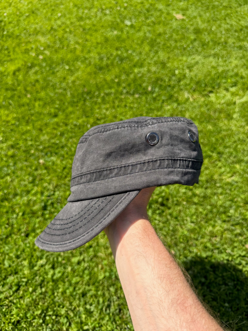 New Age Hat - Black + Blue