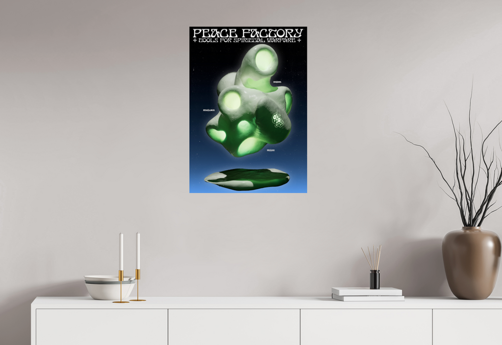 Spiritual Warfare Metal Print